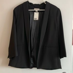 NWT H&M Black Blazer Suit Jacket